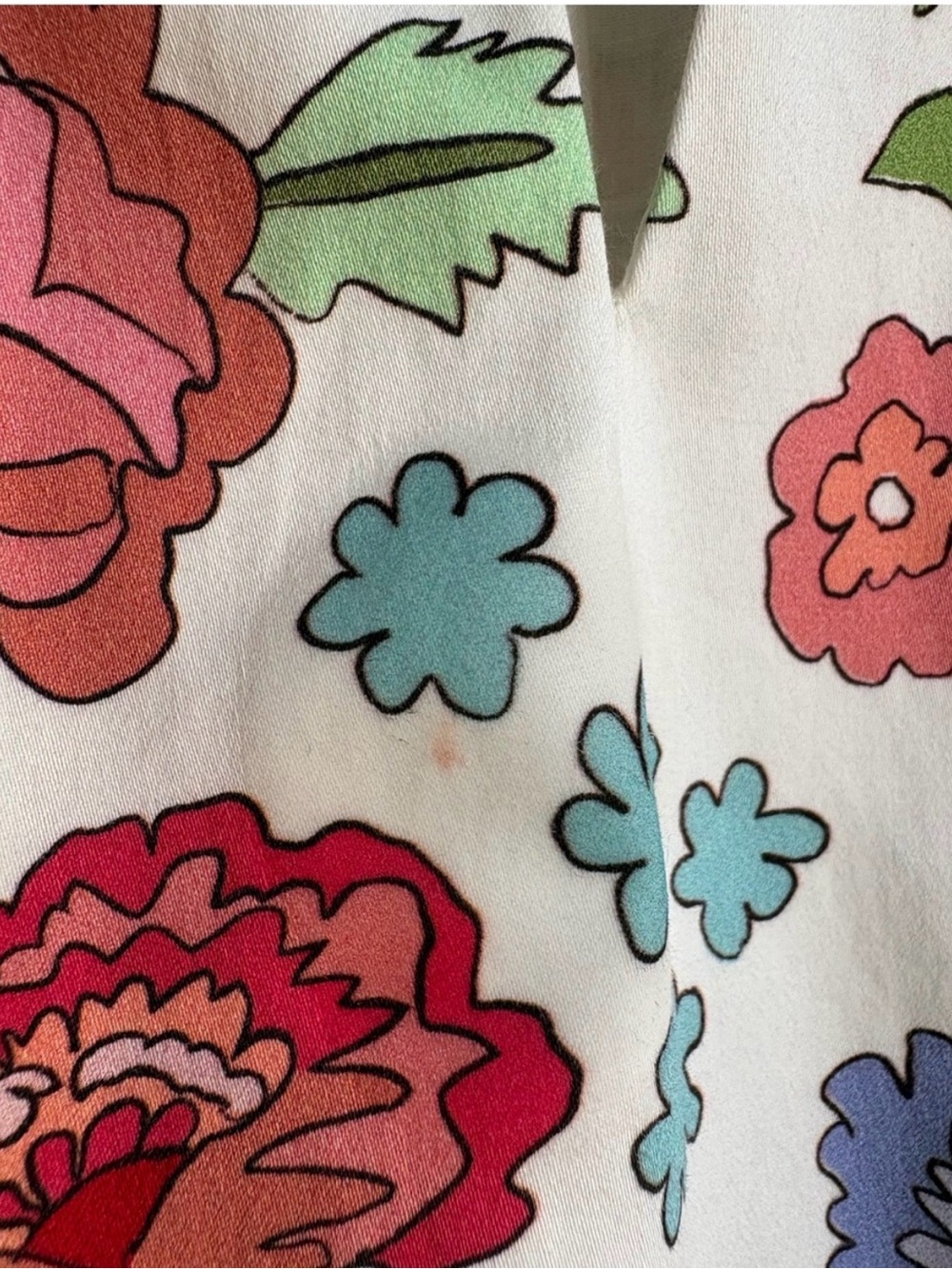 CROSBY by Mollie Burch Floral Sleeveless Womens Dress - Picture 9 of 10